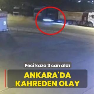 Ankara'da kahreden olay: 3 ki�i �ld�, 1 ki�i yaraland�