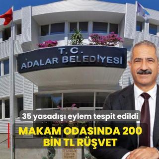Makam odas�nda 200 bin TL r��vet!