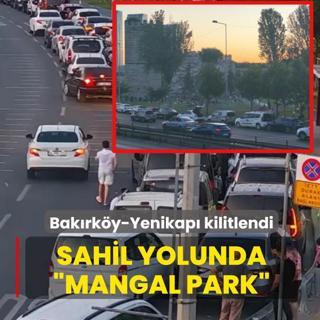 Sahil yolunda �mangal park�