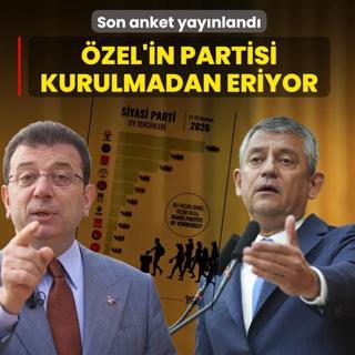 �zel'in partisi kurulmadan eriyor! Son anket yay�nland�