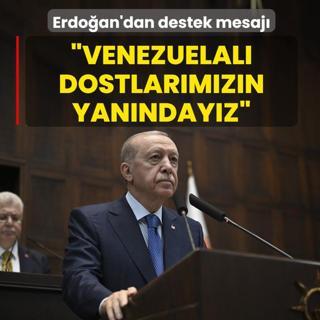 Ba�kan Erdo�an'dan Venezuela'ya destek mesaj�: T�rkiye dostlar�n�n yan�ndad�r