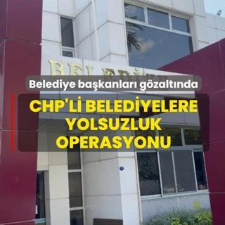 �zmir'de Seferihisar ve Bal�ova il�e belediyelerine operasyon