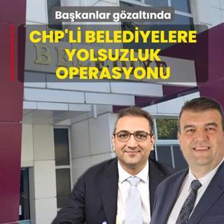 �zmir'de Seferihisar ve Bal�ova il�e belediyelerine operasyon