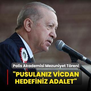 Polis Akademisi Mezuniyet T�reni| Ba�kan Erdo�an: �Pusulan�z vicdan, hedefiniz adalet olsun�