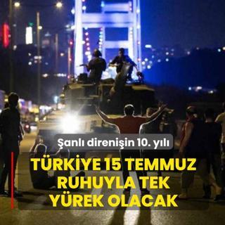 �anl� direni�e 10. Y�l haz�rl���