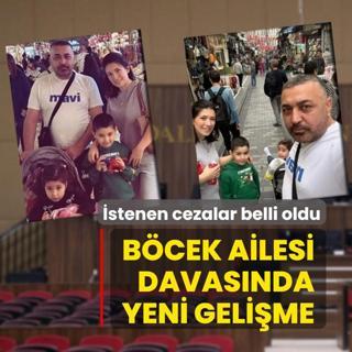 B�cek ailesi davas�nda yeni geli�me: �stenen cezalar belli oldu