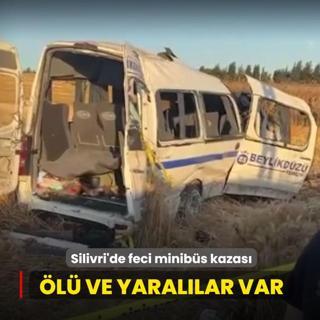 Silivri'de feci kaza: �l� ve yaral�lar var