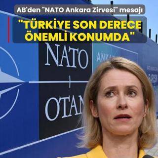 AB'den NATO Ankara Zirvesi mesaj�: T�rkiye son derece �nemli konumda
