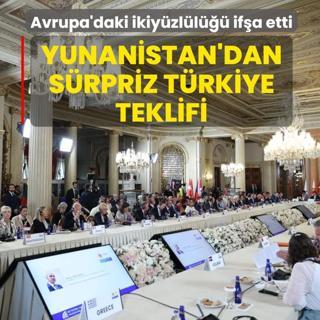 Avrupa'daki ikiy�zl�l��� if�a etti! Yunanistan'dan s�rpriz T�rkiye teklifi