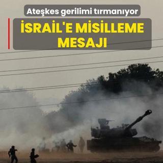 L�bnan'da ate�kes gerilimi t�rman�yor! �srail'e misilleme mesaj�