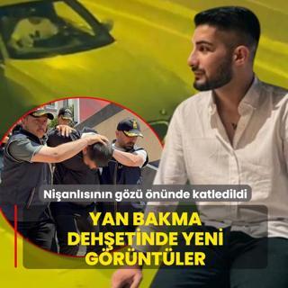 Ni�anl�s�n�n g�z� �n�nde katledildi! Yan bakma deh�etinde yeni g�r�nt�ler ortaya ��kt�