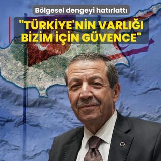 B�lgesel dengeyi hat�rlatt�: T�rk askerinin varl��� bizim i�in g�vence