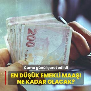 En d���k emekli maa�� ne kadar olacak? Bakan I��khan'dan a��klama