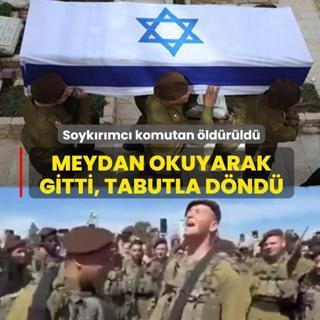 Meydan okuyarak gitti tabutla d�nd�: Soyk�r�mc� komutan �ld�r�ld�