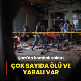 �am'da feci patlama... 9 ki�i hayat�n� kaybetti