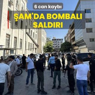 Suriye'nin ba�kenti �am'da bombal� sald�r�: 6 can kayb�