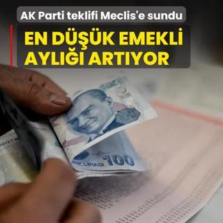 AK Parti teklifi Meclis'e sundu! En d���k emekli ayl��� art�yor