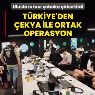 T�rkiye'den �ekya ile ortak operasyon!  Uluslararas� �ebeke ��kertildi
