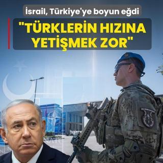 �srail, T�rkiye'ye boyun e�di: T�rklerin h�z�na yeti�mek zor