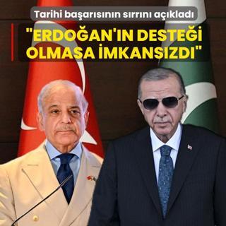 Tarihi ba�ar�s�n�n s�rr�n� a��klad�: Erdo�an'�n deste�i olmasayd� imkans�zd�
