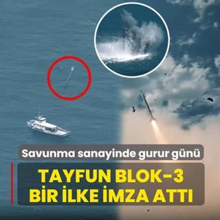 Savunma sanayinde gurur g�n�! TAYFUN Blok-3 bir ilke imza att�