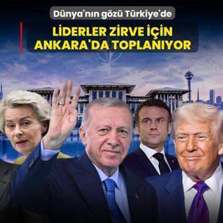D�nya'n�n g�z� T�rkiye'de: Liderler NATO i�in Ankara'da toplan�yor