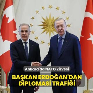 Ankara'da NATO Zirvesi... Ba�kan Erdo�an'dan diplomasi trafi�i