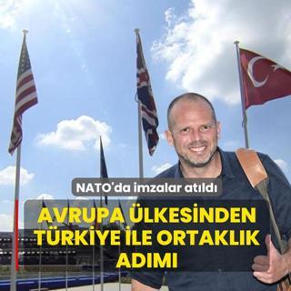NATO'da imzalar at�ld�! Avrupa �lkesinden T�rkiye ile ortakl�k ad�m�