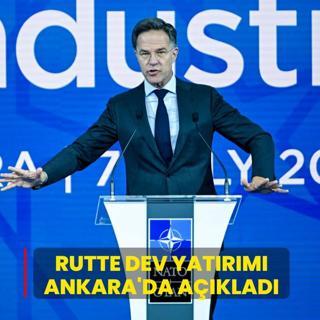 Rutte dev yat�r�m� Ankara'da a��klad�