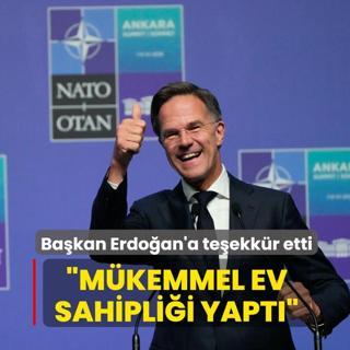 Rutte'den Ba�kan Erdo�an'a te�ekk�r: M�kemmel ev sahipli�i yapt�