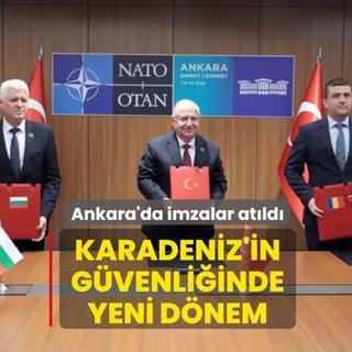 Karadeniz'in g�venli�inde yeni d�nem! Ankara'da imzalar at�ld�