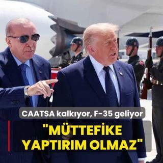 CAATSA kalk�yor, F-35 geliyor... M�ttefike yapt�r�m olmaz