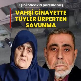 Vah�et anlar�n� anlatt�! E�ini nacakla par�alayan kad�ndan t�yler �rperten savunma