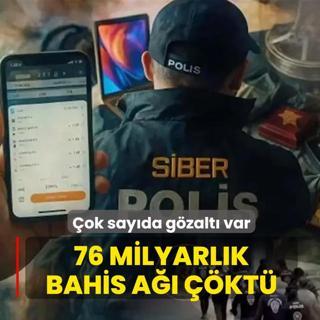 76 milyarl�k bahis a�� ��kt�! �ok say�da g�zalt� var