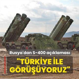 Rusya'dan S-400 a��klamas�: T�rkiye ile g�r���yoruz
