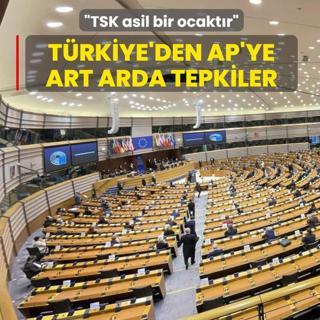 T�rkiye'den AP'ye art arda tepkiler: TSK asil bir ocakt�r