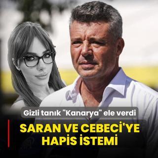 Gizli tan�k �Kanarya� ele verdi: Sadettin Saran ve Ela R�meysa Cebeci'ye hapis istemi