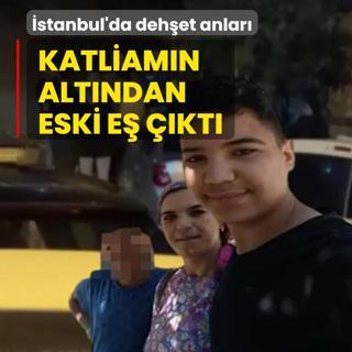 �stanbul'da deh�et anlar�! Katliam�n alt�ndan eski e� ��kt�