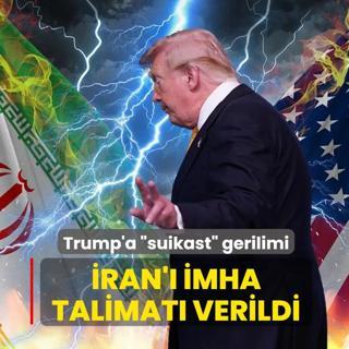 Trump'a �suikast� gerilimi! �ran'� imha talimat� verildi