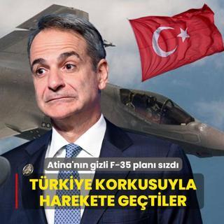 T�rkiye korkusuyla harekete ge�tiler: Atina'n�n gizli F-35 plan� s�zd�