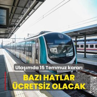 Ula��mda 15 Temmuz karar�: Baz� hatlar �cretsiz olacak