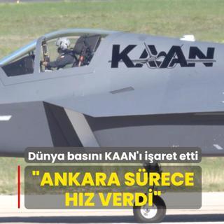 D�nya bas�n� F-35 ve KAAN'� i�aret etti: Ankara s�rece h�z verdi