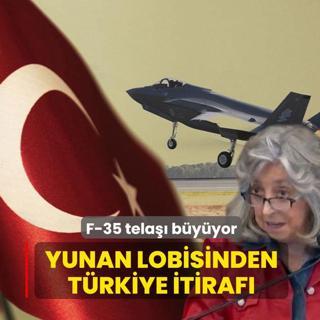 F-35 tela�� b�y�yor! Yunan lobisinden T�rkiye itiraf�