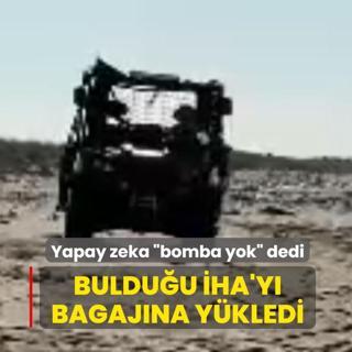 Yapay zeka �bomba yok� dedi! Buldu�u �HA'y� bagaj�na y�kledi