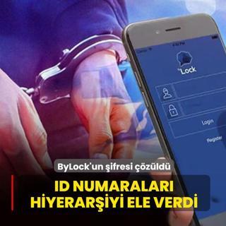 ByLock'un �ifresi ��z�ld�! ID numaralar� hiyerar�iyi ele verdi