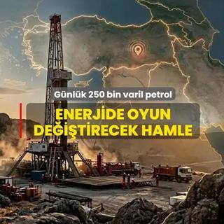 Enerjide oyun de�i�tirecek geli�me! Diyarbak�r'da g�nl�k 250 bin varil petrol