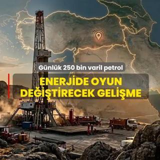 Enerjide oyun de�i�tirecek geli�me! Diyarbak�r'da g�nl�k 250 bin varil petrol