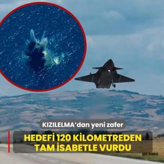 KIZILELMA'dan yeni zafer: Hedefe 120 kilometreden tam isabet
