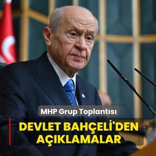 MHP Grup Toplant�s�... Devlet Bah�eli'den a��klamalar