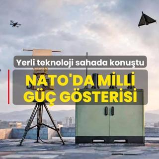 NATO Zirvesi'nde milli drone tedbir sistemi kullan�ld�